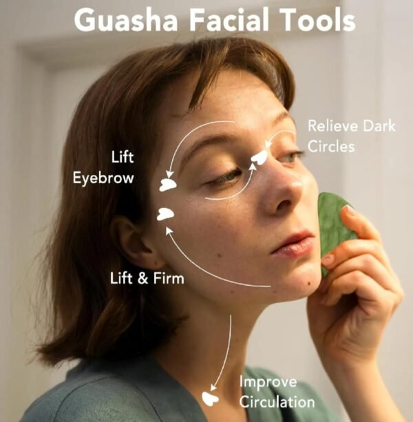 WhatsApp Image 2026-07-05 at 7.28.38 PM (2) FLFWLASS Contour Jade Roller & Gua Sha Set | Natural Skincare