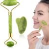 WhatsApp Image 2026-07-05 at 7.28.39 PM FLFWLASS Contour Jade Roller & Gua Sha Set | Natural Skincare